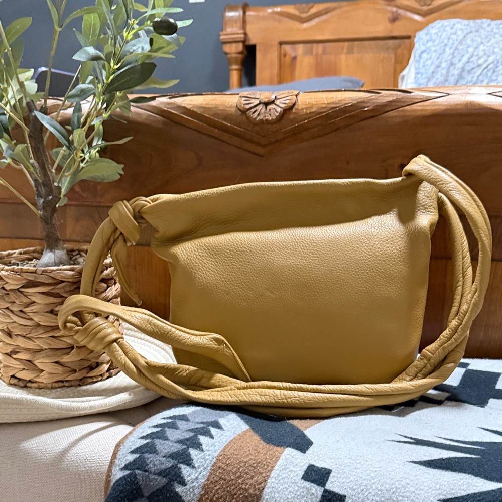 Florence Italian Leather Adjustable Hobo Handbag